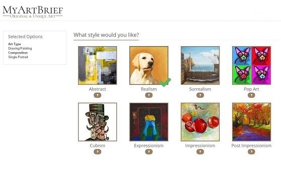 Create Brief for Art Commission by Art Style
